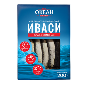 Сардина "ИВАСИ" тушка слабосоленая 
